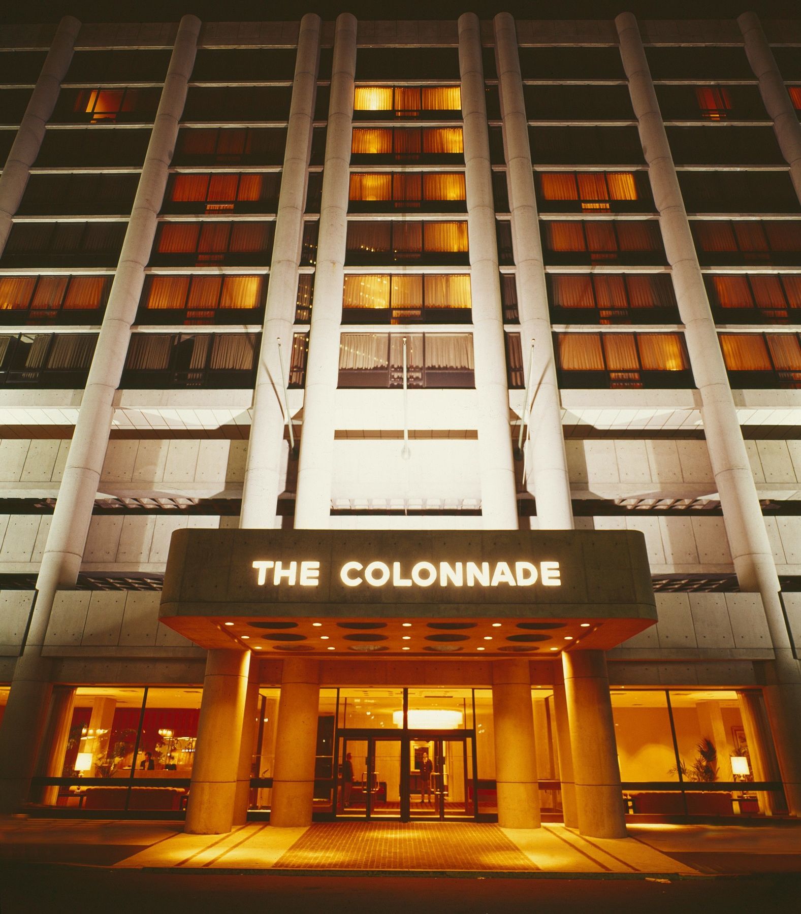 The Colonnade Entrance